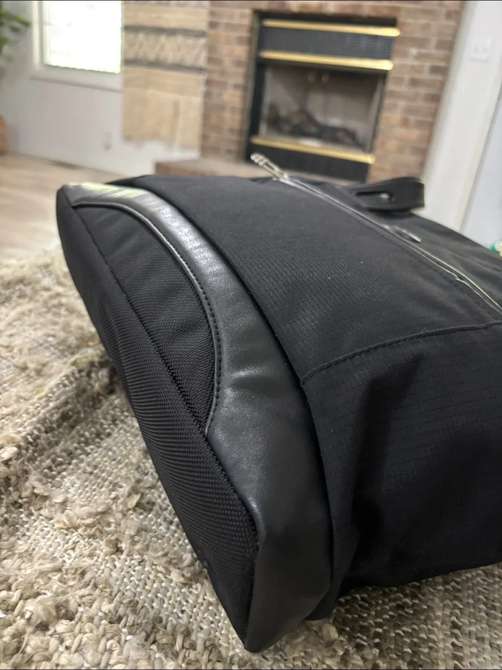 Tumi black nylon